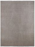 Ivory Peshawar Washed Out Handmade Wool Rug - 8' 8" X 11' 7"