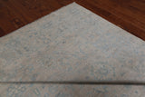 Silver Peshawar Washed Out Hand-Knotted Wool Rug - 8' 10" X 11' 8"