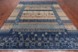 Tribal Persian Gabbeh Hand Knotted Wool Rug - 8' 10" X 11' 9"