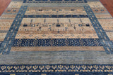 Tribal Persian Gabbeh Hand Knotted Wool Rug - 8' 10" X 11' 9"