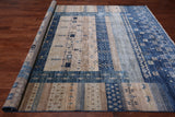 Tribal Persian Gabbeh Hand Knotted Wool Rug - 8' 10" X 11' 9"