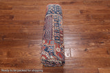 Red Persian Fine Serapi Hand-Knotted Wool Rug - 6' 1" X 8' 9"