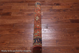 Rust Persian Fine Serapi Handmade Wool Rug - 3' 11" X 5' 6"