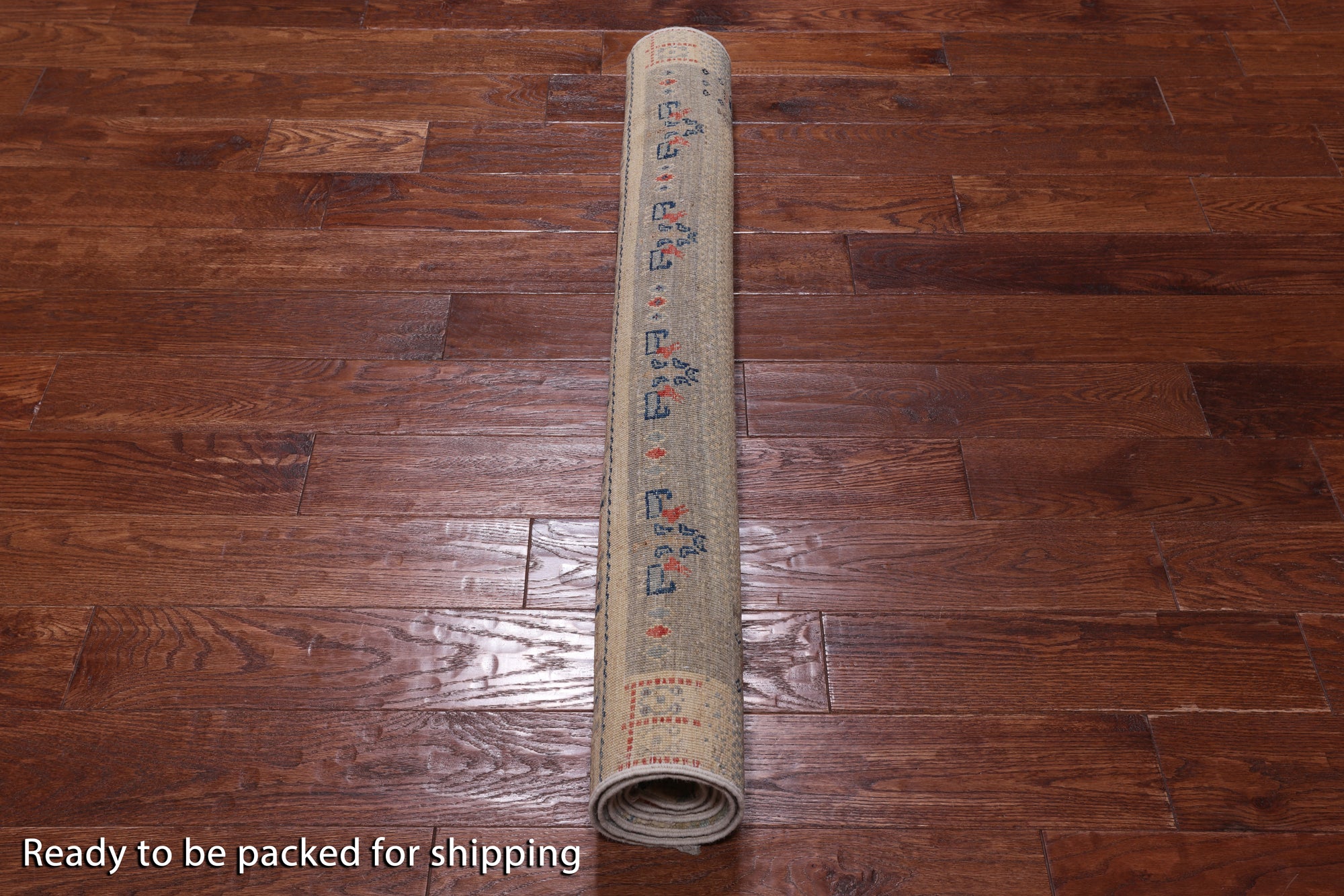 Tribal Persian Gabbeh Hand Knotted Wool Rug - 4' 0" X 5' 6"