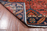 Rust Persian Fine Serapi Handmade Wool Runner Rug - 3' 10" X 15' 10"