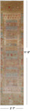 Tribal Persian Gabbeh Handmade Wool Runner Rug - 2' 7" X 11' 8"