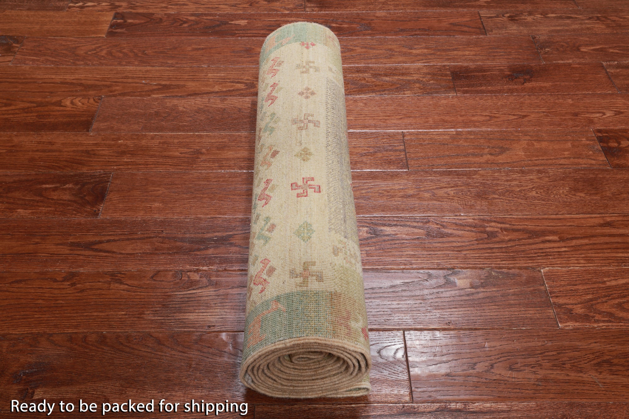 Tribal Persian Gabbeh Handmade Wool Runner Rug - 2' 7" X 11' 8"