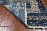 Tribal Persian Gabbeh Handmade Wool Runner Rug - 2' 7" X 9' 6"