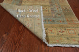 Tribal Persian Gabbeh Hand Knotted Wool Runner Rug - 2' 9" X 15' 1"
