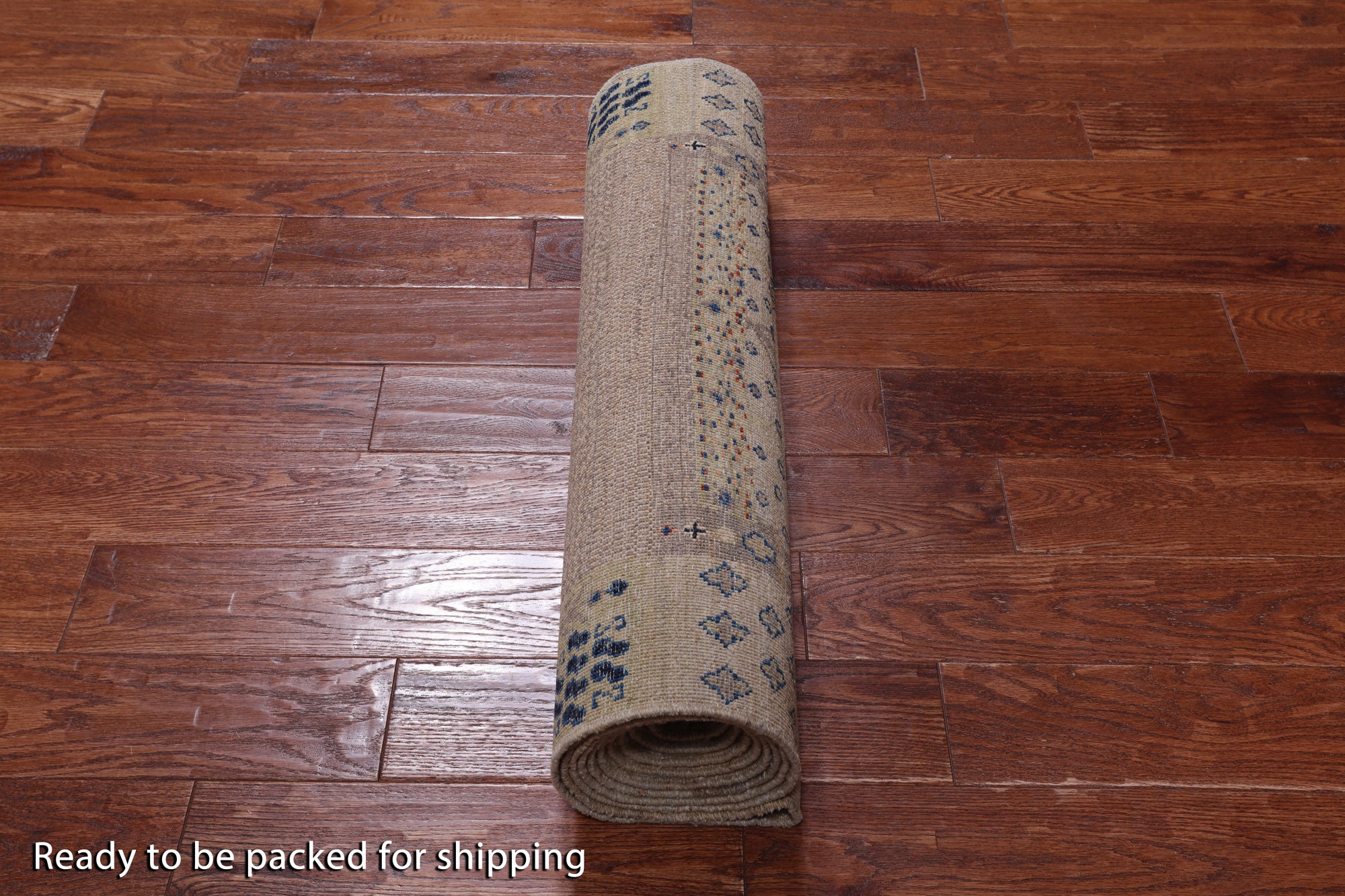 Tribal Persian Gabbeh Hand-Knotted Wool Runner Rug - 2' 10" X 12' 6"