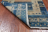 Tribal Persian Gabbeh Handmade Wool Runner Rug - 2' 9" X 11' 7"
