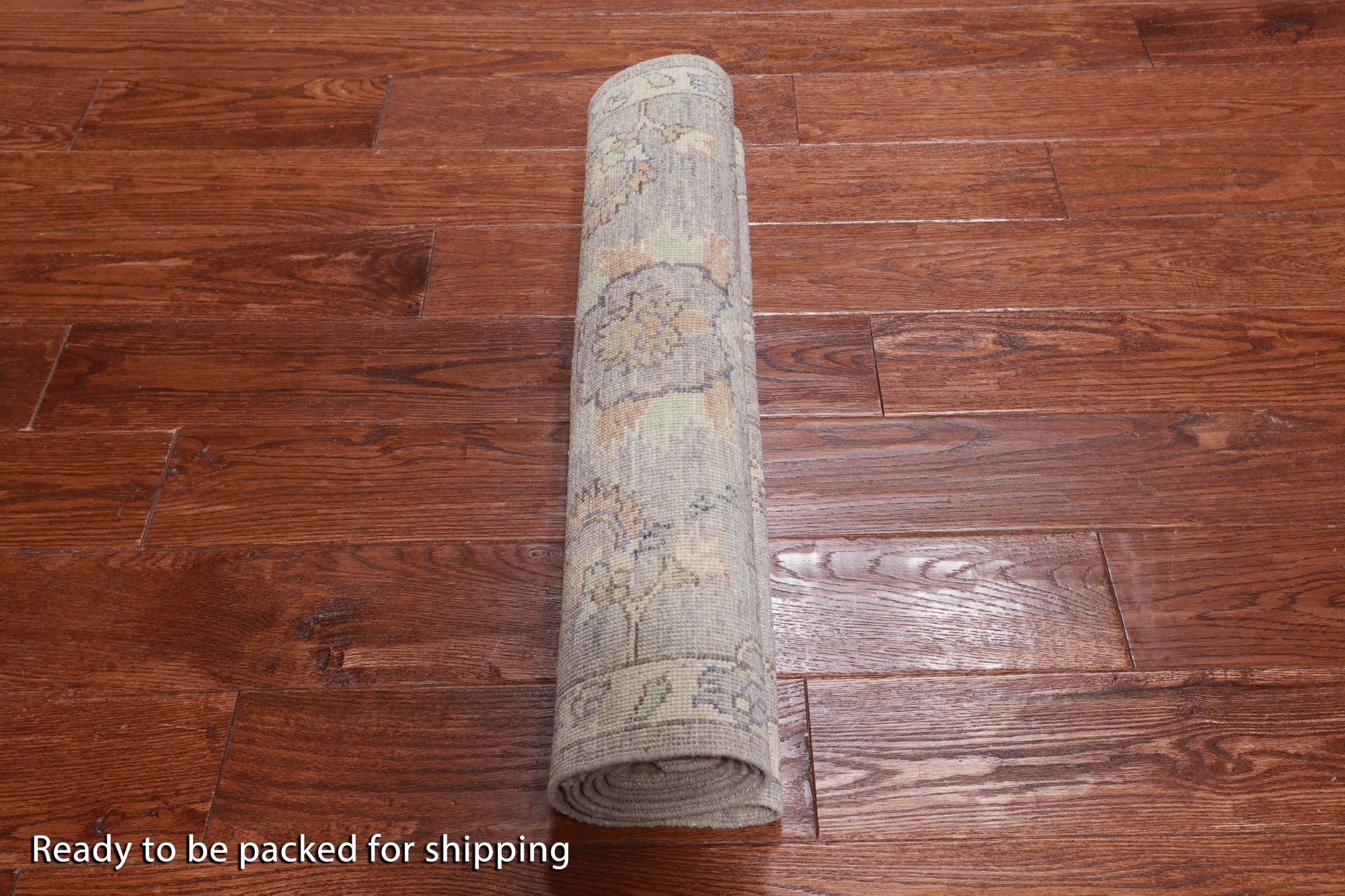 Silver Peshawar Washed Out Handmade Wool Runner Rug - 2' 5" X 5' 6"