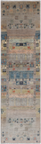 Tribal Persian Gabbeh Hand-Knotted Wool Runner Rug - 2' 7" X 9' 6"
