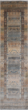 Tribal Persian Gabbeh Hand Knotted Wool Runner Rug - 2' 6" X 9' 7"