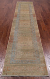 Tribal Persian Gabbeh Hand-Knotted Wool Runner Rug - 2' 8" X 11' 9"