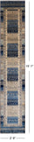 Tribal Persian Gabbeh Hand Knotted Wool Runner Rug - 2' 9" X 15' 1"