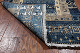 Tribal Persian Gabbeh Hand Knotted Wool Runner Rug - 2' 9" X 15' 1"