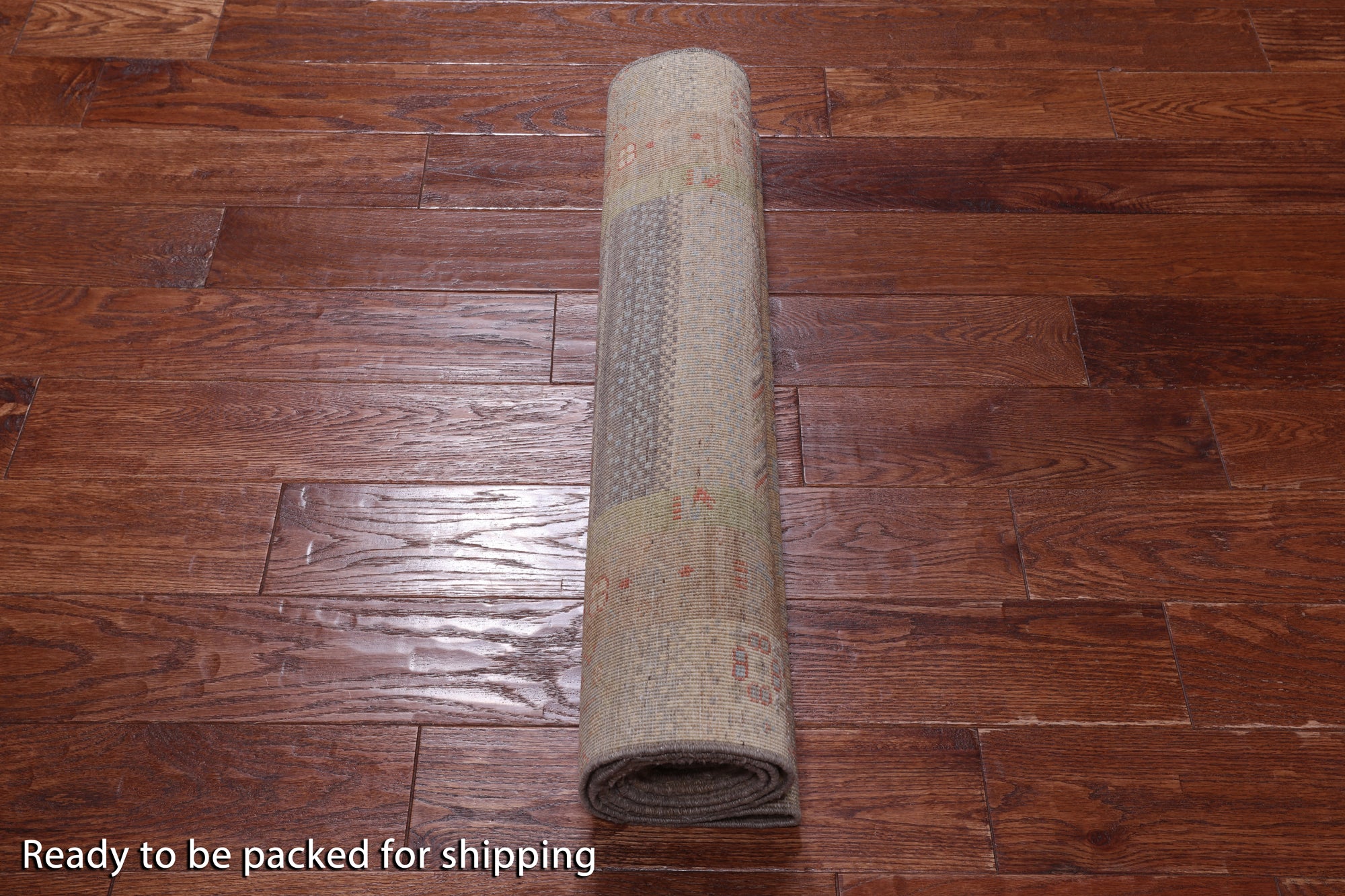 Tribal Persian Gabbeh Handmade Wool Runner Rug - 2' 9" X 7' 8"