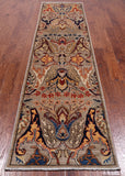 Persian Fine Serapi Handmade Wool Runner Rug - 2' 7" X 10' 1"