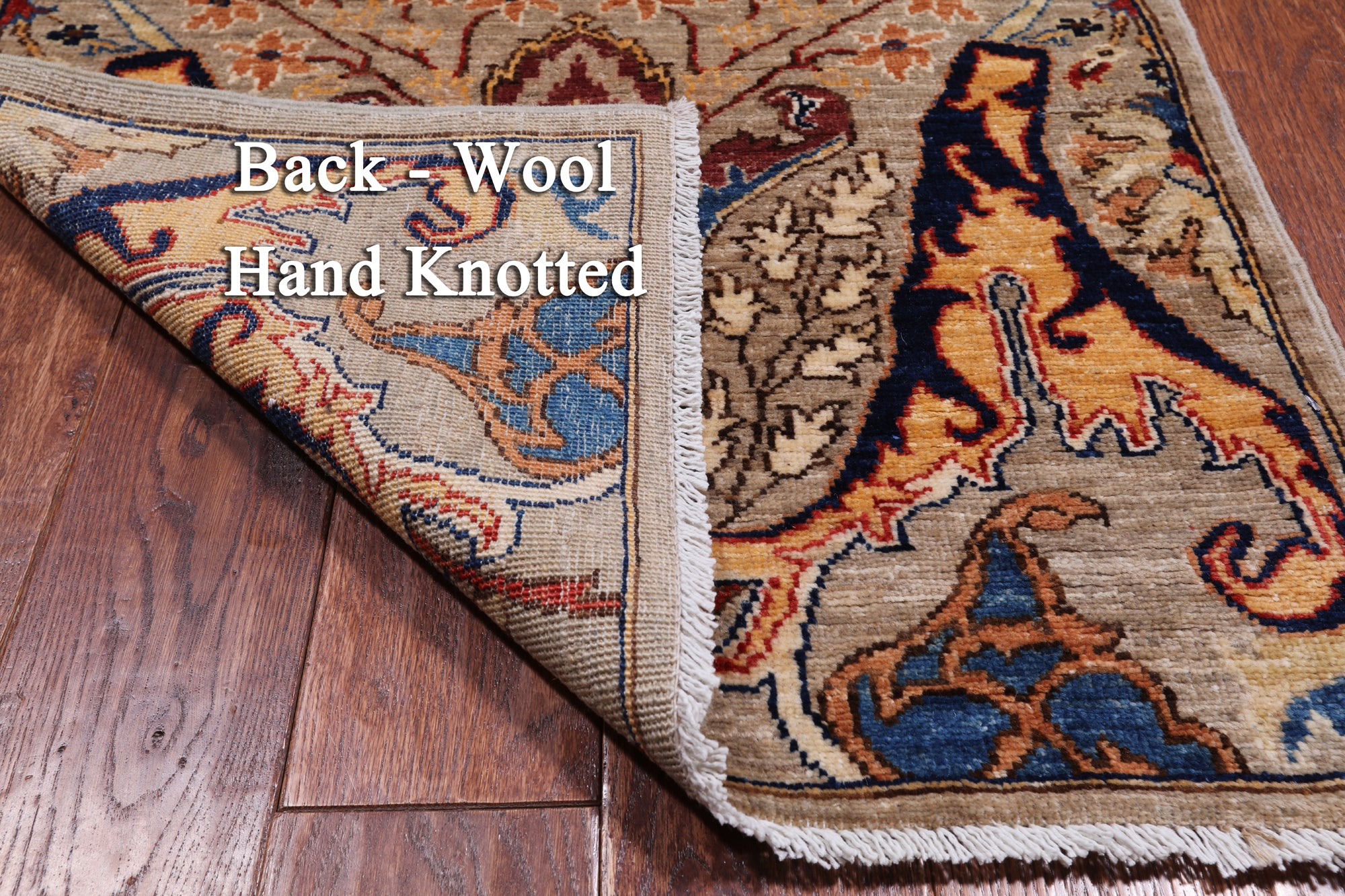 Persian Fine Serapi Handmade Wool Runner Rug - 2' 7" X 10' 1"