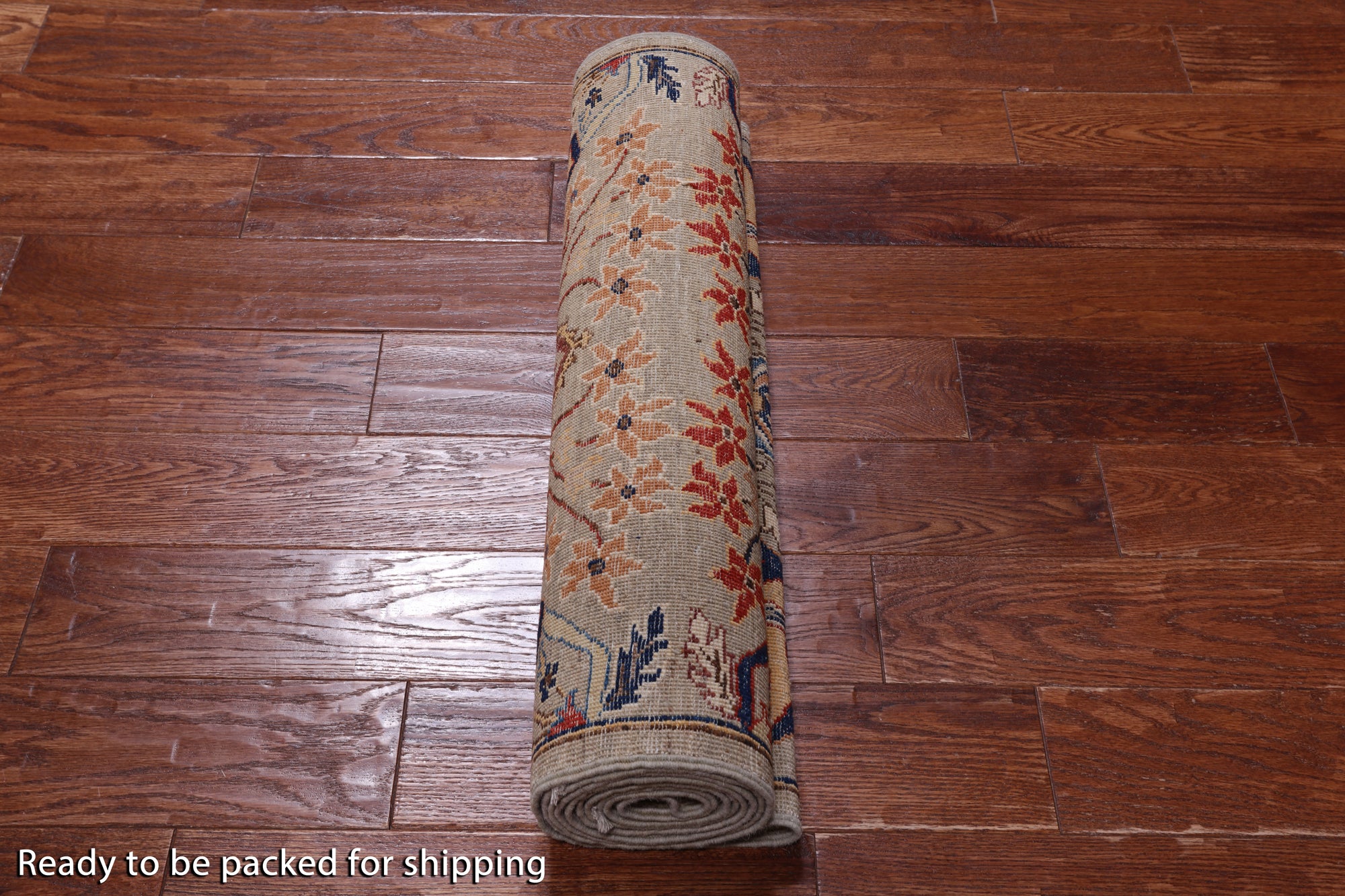 Persian Fine Serapi Handmade Wool Runner Rug - 2' 7" X 10' 1"