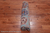 Blue Super Kazak Hand-Knotted Wool Rug - 7' 10" X 9' 8"