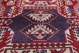 Grey Vintage Persian Hand Knotted Wool Runner Rug - 4' 2" X 9' 8"
