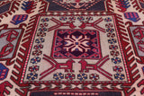Grey Vintage Persian Hand Knotted Wool Runner Rug - 4' 2" X 9' 8"