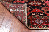 Navy Blue Vintage Persian Handmade Wool Rug - 4' 10" X 9' 4"