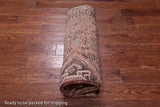 Rust Vintage Persian Shiraz Handmade Wool On Wool Rug - 5' 0" X 7' 11"