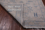 Ivory Peshawar Washed Out Handmade Wool Runner Rug - 2' 7" X 11' 4"