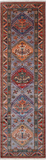 Grey Super Kazak Hand Knotted Wool Runner Rug - 2' 8" X 9' 1"