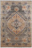 Grey Persian Fine Serapi Handmade Wool Rug - 6' 0" X 8' 9"