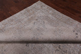 SUPER SALE Ivory Persian Vintage White Wash Handmade Wool Area Rug - 9' 2" X 12' 7"