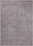 SUPER SALE Ivory Persian Vintage White Wash Hand Knotted Wool Area Rug - 9' 1" X 12' 6"