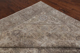 SUPER SALE Persian Vintage White Wash Hand Knotted Wool Area Rug - 9' 2" X 12' 7"