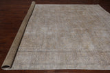 SUPER SALE Persian Vintage White Wash Hand Knotted Wool Area Rug - 9' 10" X 13' 3"