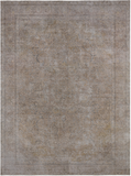 SUPER SALE Persian Vintage White Wash Hand Knotted Wool Area Rug - 9' 10" X 13' 3"