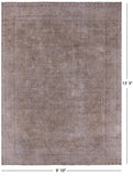 Persian Vintage White Wash Hand Knotted Wool Area Rug - 9' 10" X 13' 3" - Golden Nile