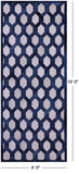 Natural Cowhide Hand Stitched Runner Rug - 4' 0" X 10' 0" - Golden Nile
