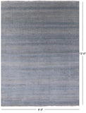 Savannah Grass Hand-Knotted Wool & Silk Rug - 9' 0" X 12' 0" - Golden Nile