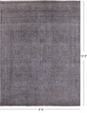 Persian Overdyed Handmade Wool Rug - 9' 9" X 12' 6" - Golden Nile
