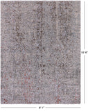 Modern Hand Knotted Wool & Silk Rug - 8' 1" X 10' 4" - Golden Nile