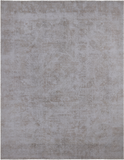 SUPER SALE Ivory Persian Vintage White Wash Handmade Wool Rug - 9' 8" X 12' 3"