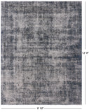 Persian Overdyed Handmade Wool Rug - 9' 10" X 12' 4" - Golden Nile