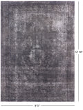Persian Overdyed Hand Knotted Wool Rug - 9' 5" X 12' 10" - Golden Nile