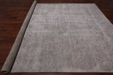 SUPER SALE Persian Vintage White Wash Hand Knotted Wool Rug - 9' 4" X 12' 7"
