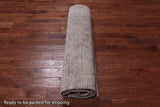 SUPER SALE Persian Vintage White Wash Hand Knotted Wool Rug - 9' 4" X 12' 7"