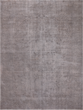 SUPER SALE Persian Vintage White Wash Hand Knotted Wool Rug - 9' 4" X 12' 7"
