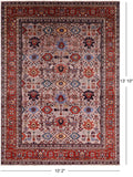 Persian Fine Serapi Hand Knotted Wool Rug - 10' 2" X 13' 10" - Golden Nile